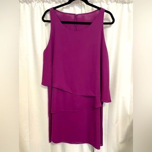 Chelsea28 Sleeveless Layered/Tiered Dress